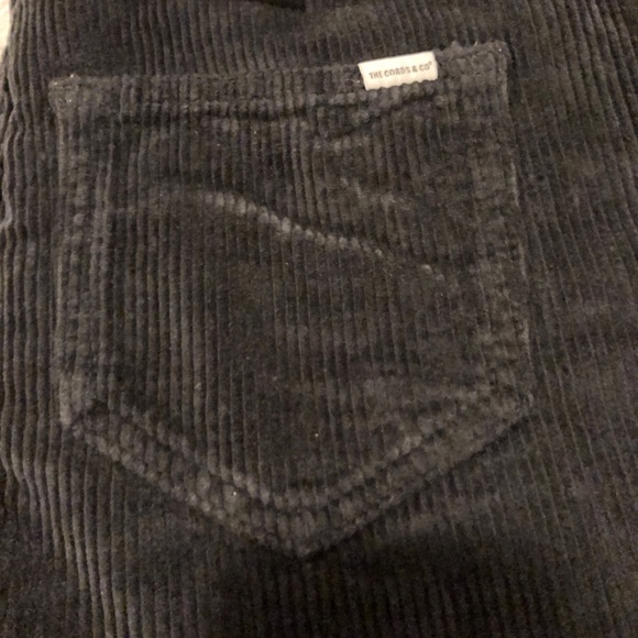 Anthropologie Black Corduroy Pants The Cords - Picture 5 of 8
